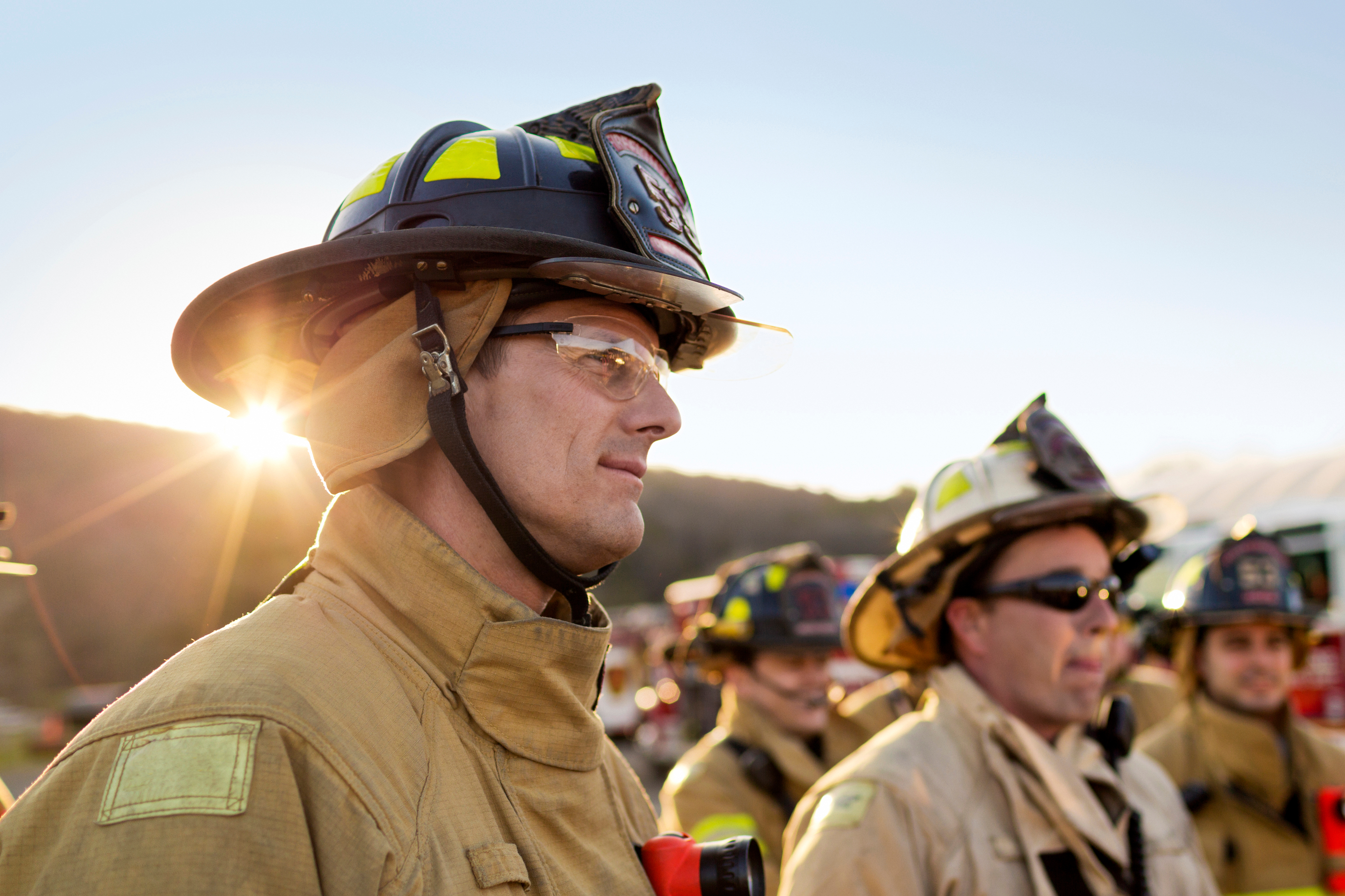 Silhouette of a firefighter with the words National Heroes Day Giveaway 2025 Winners Announced